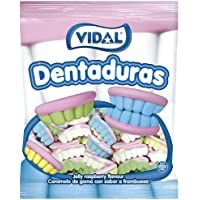 Los mejores  - Vidal Golosinas. Dentaduras. Las originales en diferentes colores: blancas- azules- verdes y amarillas. Bolsa 250…